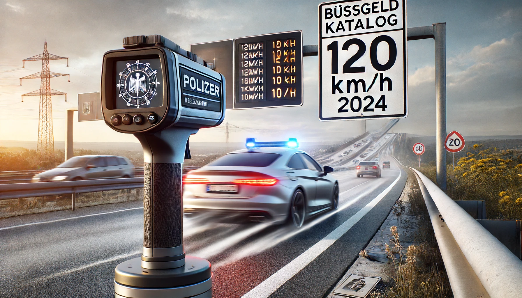 Bußgeldkatalog 2024 Geschwindigkeit – Die Strafen werden höher